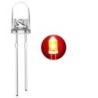 Lot de 5 Leds Rouge 3mm transparente