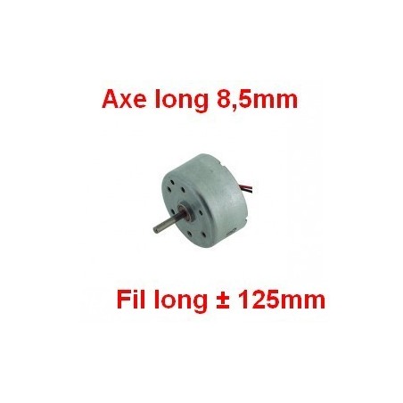Moteur solaire 2506 Axe Long  8.5 mm
