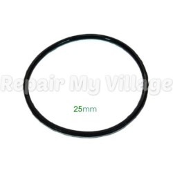 Courroies caoutchouc 25mm 1mm pour village Noël