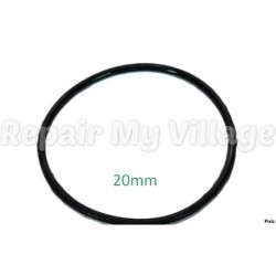 Courroies caoutchouc 20mm 1mm pour village Noël