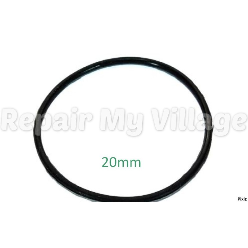 Courroies caoutchouc 20mm 1mm pour village Noël