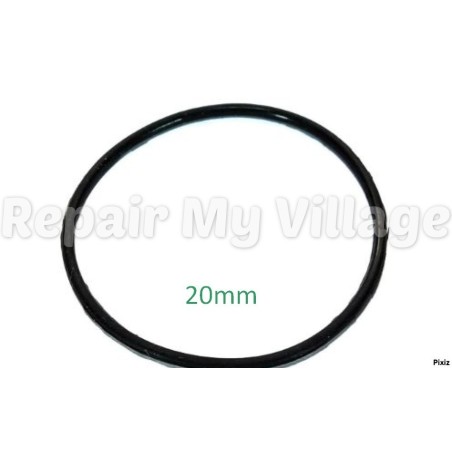Courroies caoutchouc 20mm 1mm pour village Noël