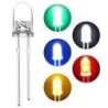 Lot de 5 Leds Lent RGB 3mm transparente