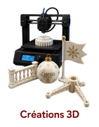 Créations 3D pour villages de Noël miniatures | Repair My Village
